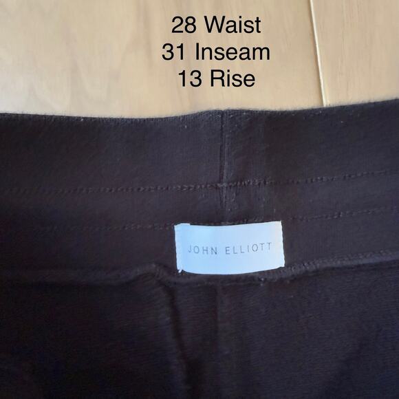 John Elliott Jogger Sweatpants Women 3 Black Fleece Utility Streetwear New York - Picture 6 of 10